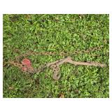 Iron chain tightener