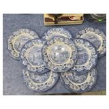 Blue & White Lochs of Scotland England Plates