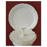 Lot of Milk Glass Plates