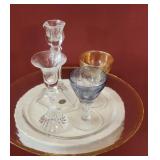 Misc glass items