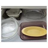 Lot of baking dishes