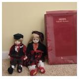 Brinns 1986 collectible porcelain dolls
