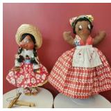 1 puppet doll and 1 reversible doll