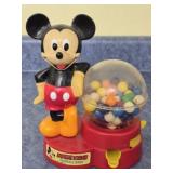 Vintage Mickey Mouse Gumball Bank Walt Disney