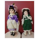 Porcelain collectors dolls