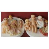 Lot of baby dolls some have broken parts