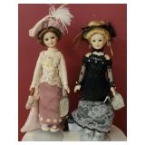 Beautiful vintage Porcelain dolls