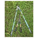 Lot of loppers and trimmers