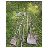 Estate lot of yard tools