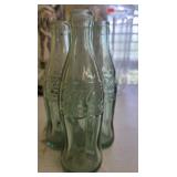 Lot of 3 coca cola bottles