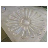 Opal color glass dish