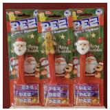 Christmas collection PEZ candy dispensers