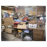 Huge estate lot of decor and furniture