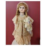 Danielle porcelain doll