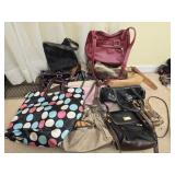 Estate lot of purses