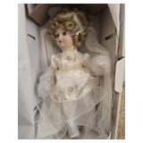 Porcelain Pearl Ann bride doll