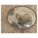 Collectible eagle belt buckle