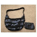 Beaded wallet and purse