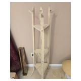 3 tier wood shelf