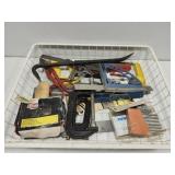 Lot of random tools w basket