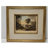 Duke of Devonshire print by Claude Lorrain