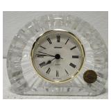 Crystal desk Quartz clock