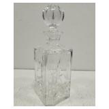 Vintage lead crystal decanter w stopper