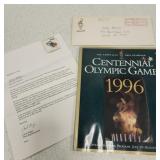 Centennial Plympic Games magazine letter