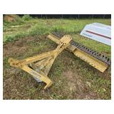 Tractor attachment rake