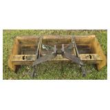 Tractor scraper attachment Box Blade