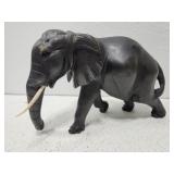 Resin Elephant Figurine has 1 small chip