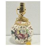 Ceramic Floral Lamp NO SHADE
