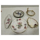 Lot of 5 pcs jewelry plates