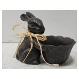 Cast Iron Bunny Figurine
