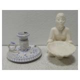 2 ceramic pieces