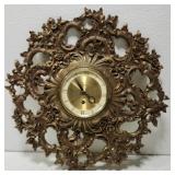 Syroco 8 day Mid Century wall clock with key ***
