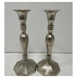 Silver Plated Candlestick Holders