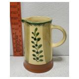 Hand Painted Pizatto ceramic Pitcher