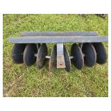 Disc tiller implement