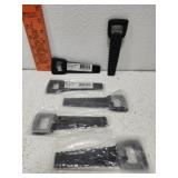 Lot of 6 Saw Shaped bottle openers