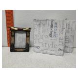 3 longhorn & boots frames