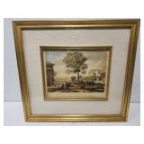 Duke of Devonshire print by Claude Lorrain