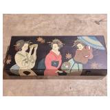 Hand Painted Japanese Trunk Made in Macau