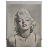 Marilyn print on canvas