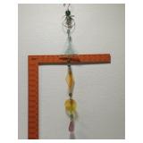 Beautiful hanging blown glass decor