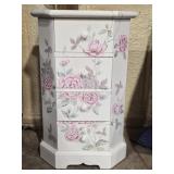 Hand Painted Decorative 4 Drawer Table
