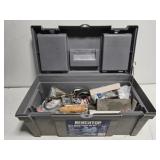 Benchtop toolbox with tools
