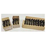 Set of 45 pcs steel stamp set