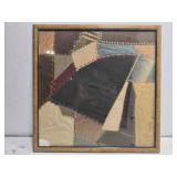Vintage collectible framed quilt