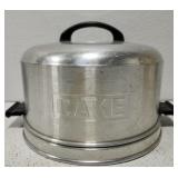 Beautiful vintage Kromex cake saver